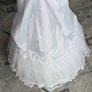 Bridal Hoop White Tulle Underskirt
